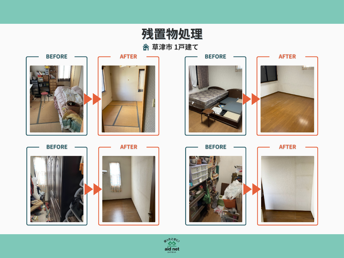 遺品回収・整理の様子