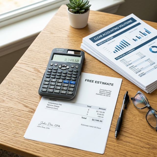 見積り無料・明朗会計