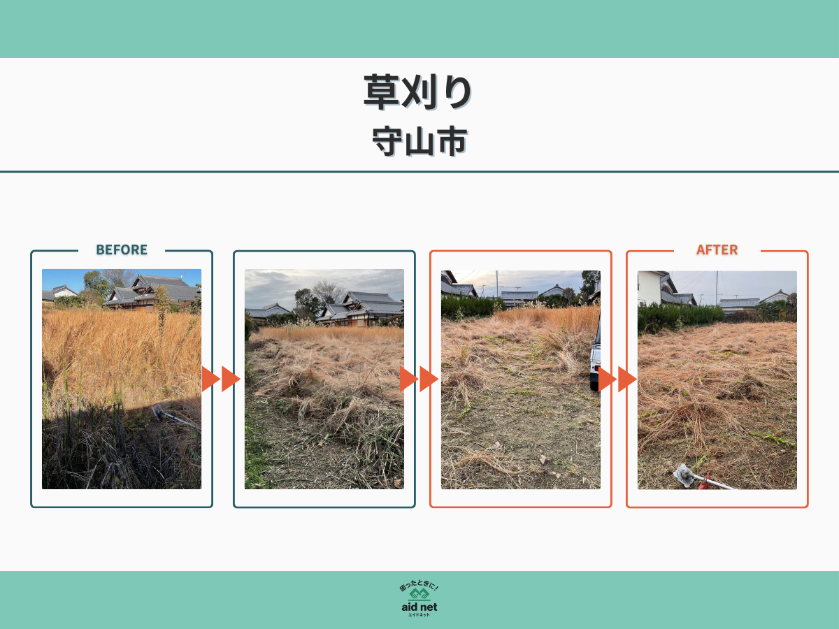 庭木剪定の様子